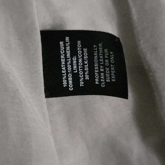 Layfette 148 Gray Leather Jacket - Picture 6 of 7